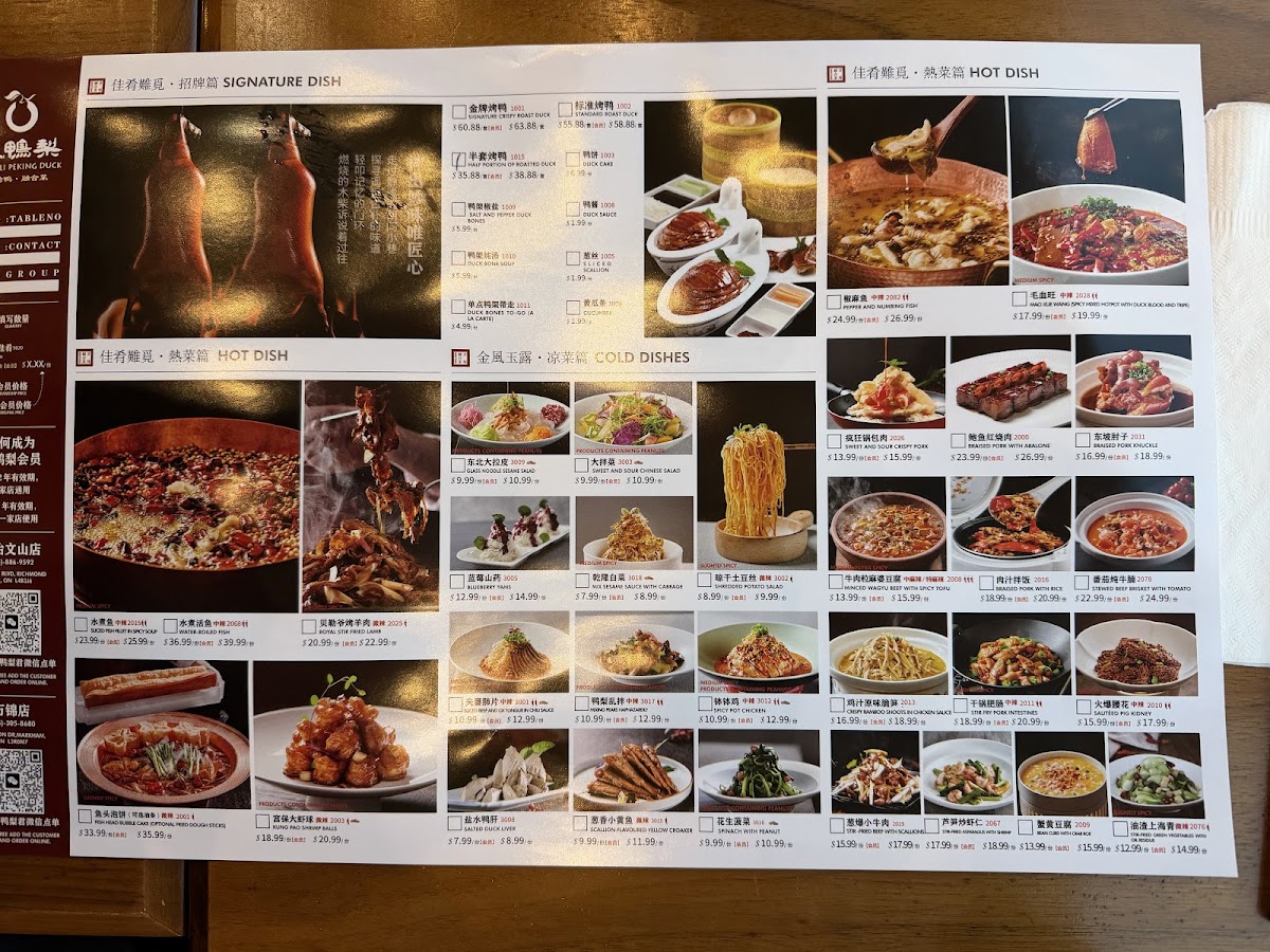 Dayali Beijing Roast Duck Menu - Image 4